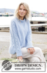 250-13 Aisling Sweater by DROPS Design
